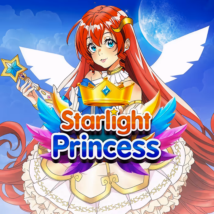 Starlight Princess slot game with magical anime princess and cascading wins